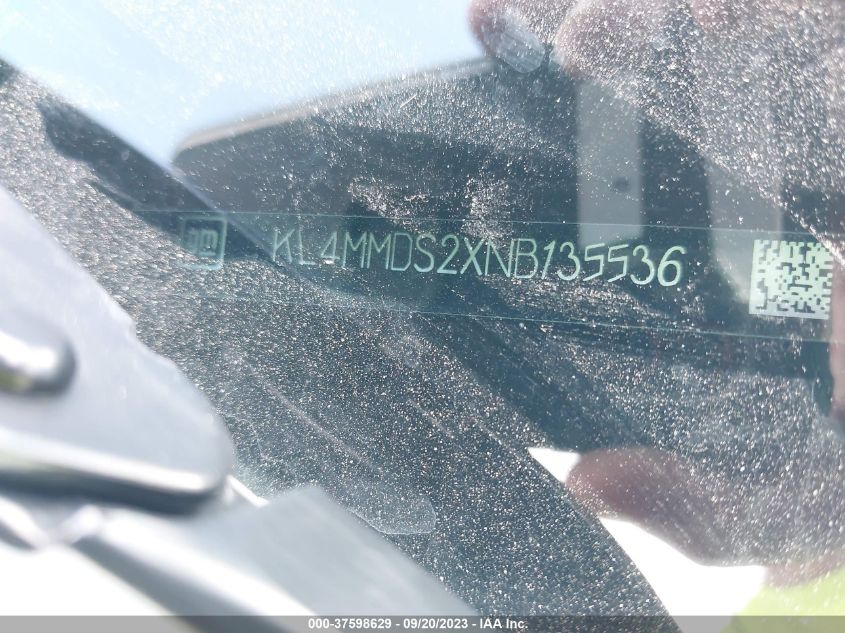 2022 BUICK ENCORE GX SELECT - KL4MMDS2XNB135536
