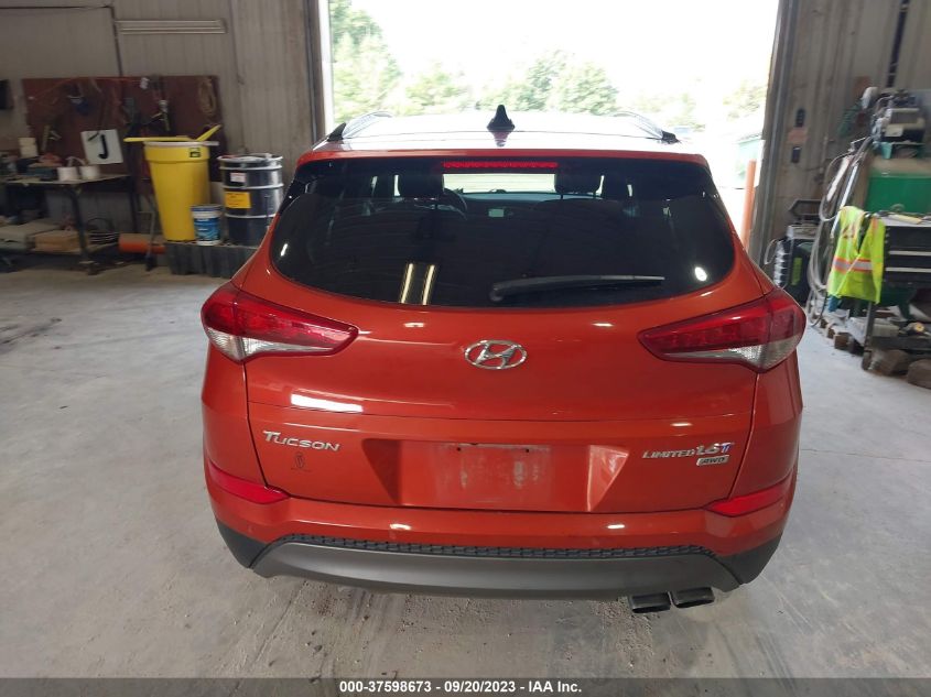 2016 HYUNDAI TUCSON LIMITED/SPORT AND ECO/SE - KM8J3CA27GU086161
