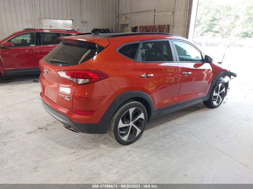 2016 HYUNDAI TUCSON LIMITED/SPORT AND ECO/SE - KM8J3CA27GU086161