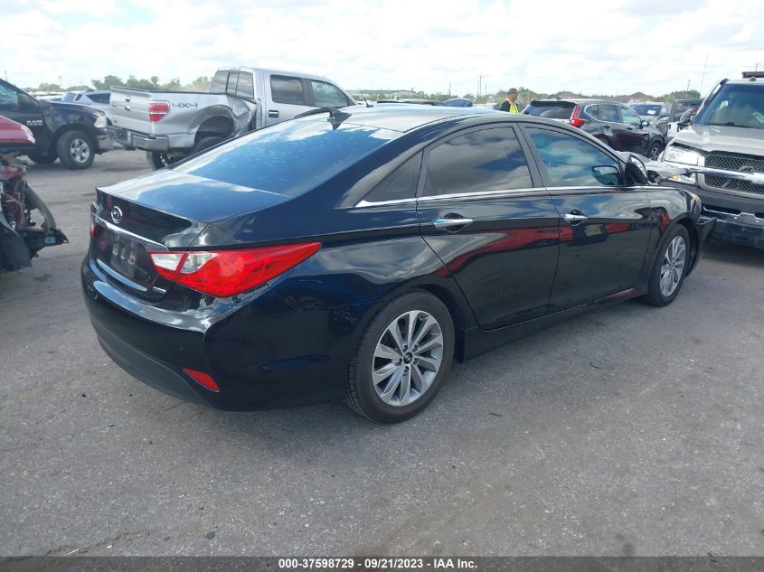 2014 HYUNDAI SONATA SE/LIMITED - 5NPEC4AC8EH838431