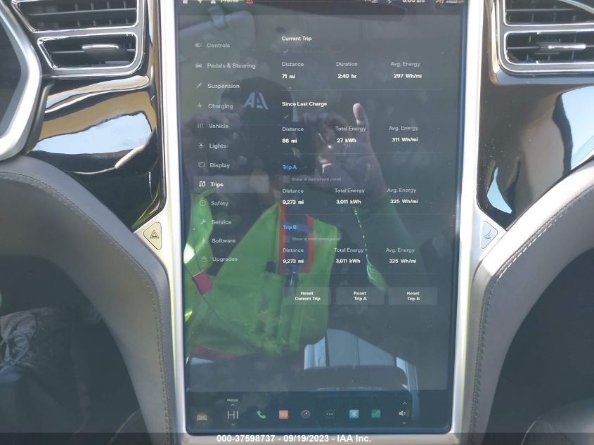 2013 TESLA MODEL S - 5YJSA1ACXDFP10549
