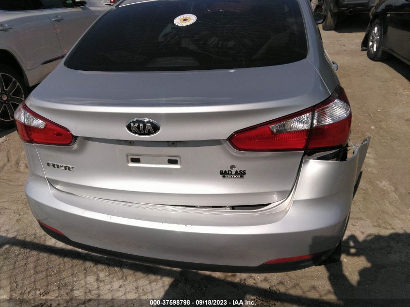 2015 KIA FORTE LX - KNAFK4A66F5405965