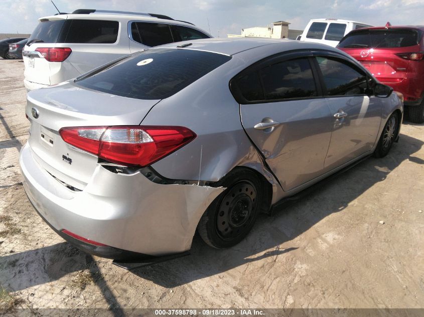 2015 KIA FORTE LX - KNAFK4A66F5405965