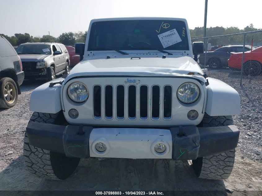 2016 JEEP WRANGLER UNLIMITED SAHARA - 1C4BJWEG8GL119504