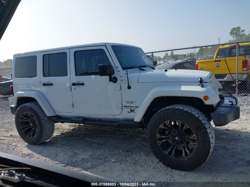 2016 JEEP WRANGLER UNLIMITED SAHARA - 1C4BJWEG8GL119504