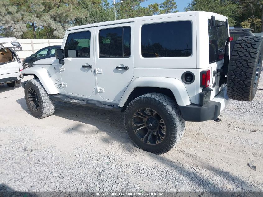 2016 JEEP WRANGLER UNLIMITED SAHARA - 1C4BJWEG8GL119504