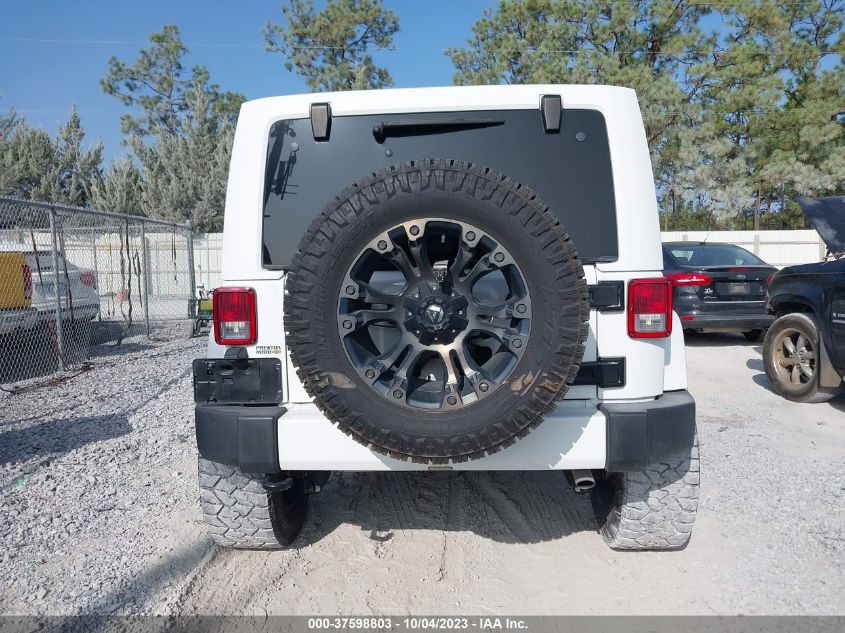 2016 JEEP WRANGLER UNLIMITED SAHARA - 1C4BJWEG8GL119504