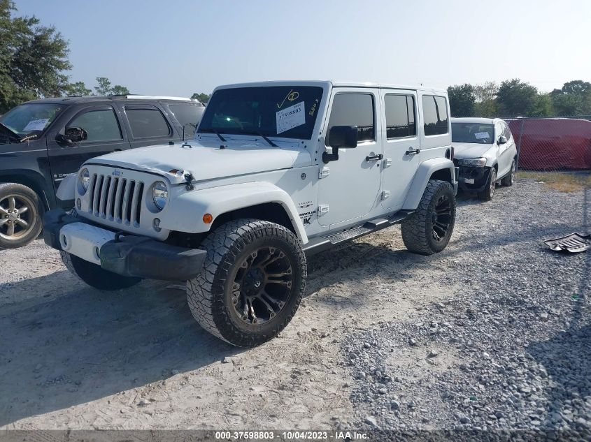 2016 JEEP WRANGLER UNLIMITED SAHARA - 1C4BJWEG8GL119504
