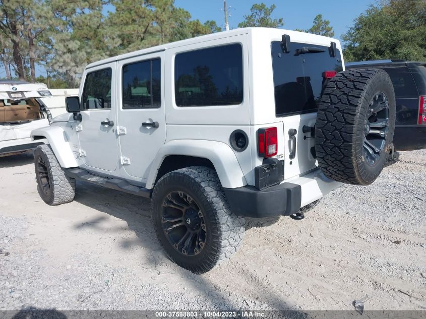 2016 JEEP WRANGLER UNLIMITED SAHARA - 1C4BJWEG8GL119504