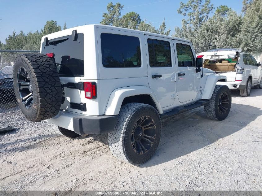 2016 JEEP WRANGLER UNLIMITED SAHARA - 1C4BJWEG8GL119504