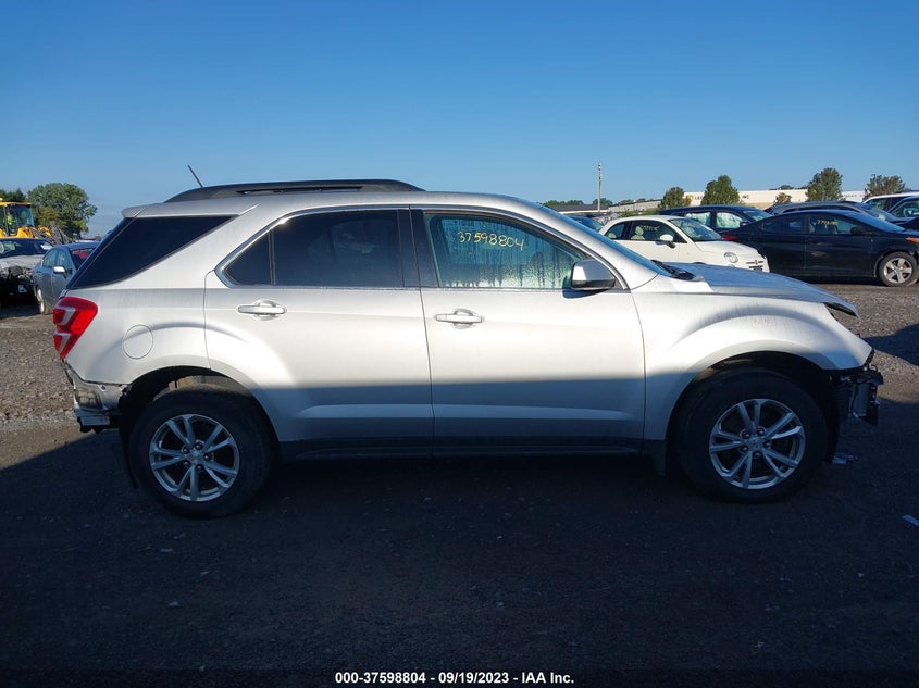 VIN 2GNFLFEK2H6261395 2017 CHEVROLET EQUINOX LT