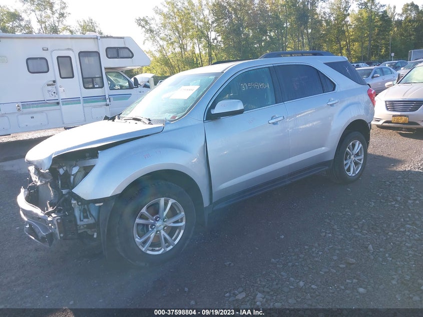 VIN 2GNFLFEK2H6261395 2017 CHEVROLET EQUINOX LT