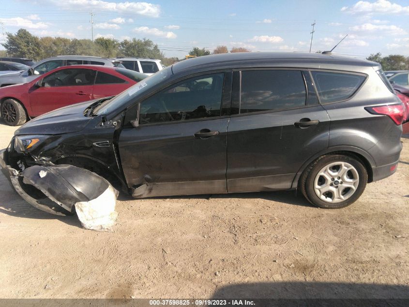 2019 FORD ESCAPE S - 1FMCU0F74KUC07455