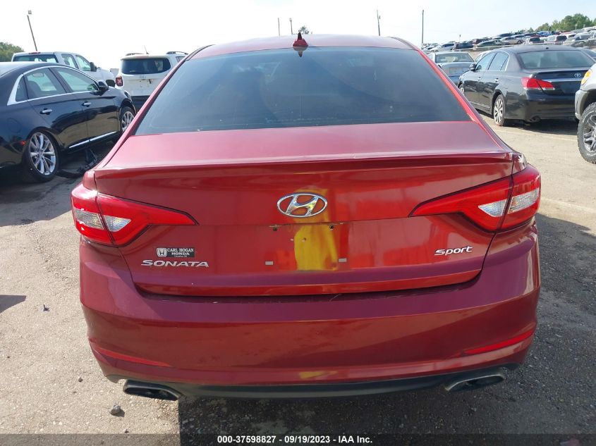 2015 HYUNDAI SONATA 2.4L SPORT - 5NPE34AF1FH073364