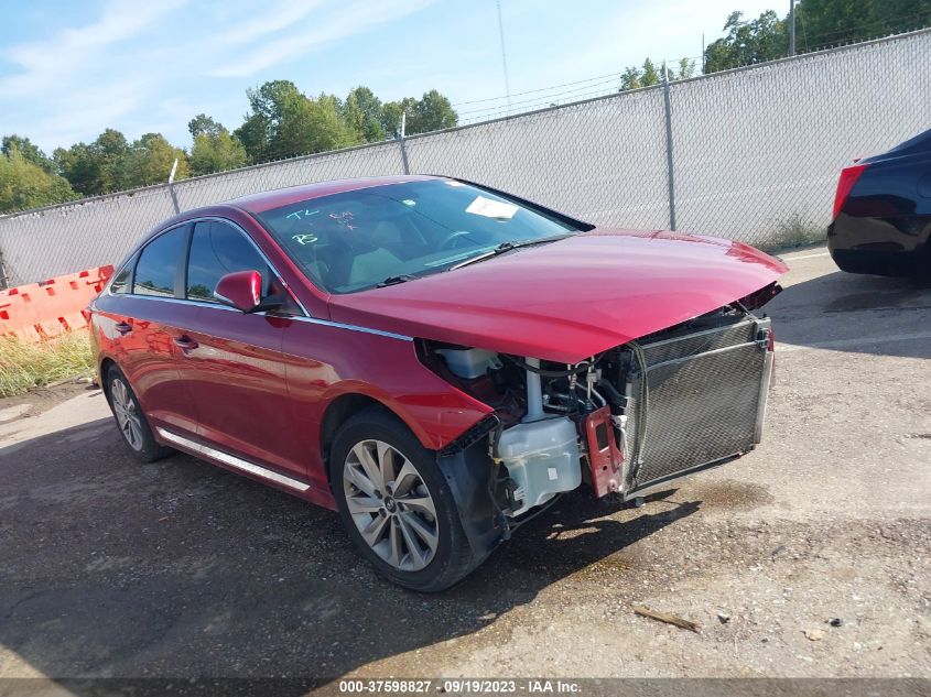 2015 HYUNDAI SONATA 2.4L SPORT - 5NPE34AF1FH073364