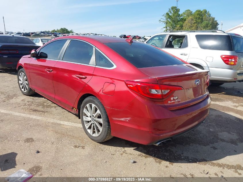 2015 HYUNDAI SONATA 2.4L SPORT - 5NPE34AF1FH073364