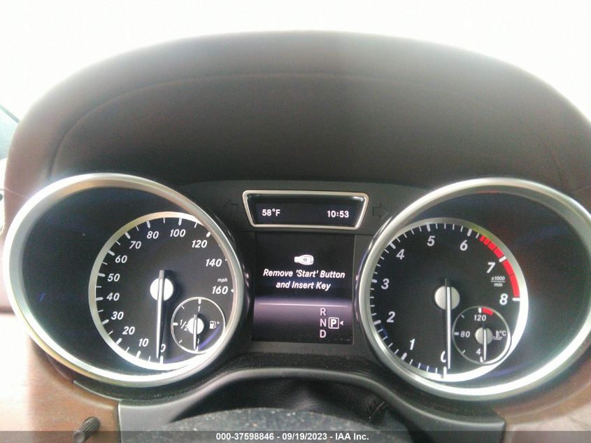 2014 MERCEDES-BENZ M-CLASS ML 350 4JGDA5JB4EA356444