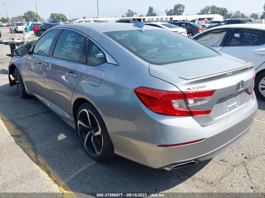 2019 HONDA ACCORD SEDAN SPORT 2.0T - 1HGCV2F35KA001087