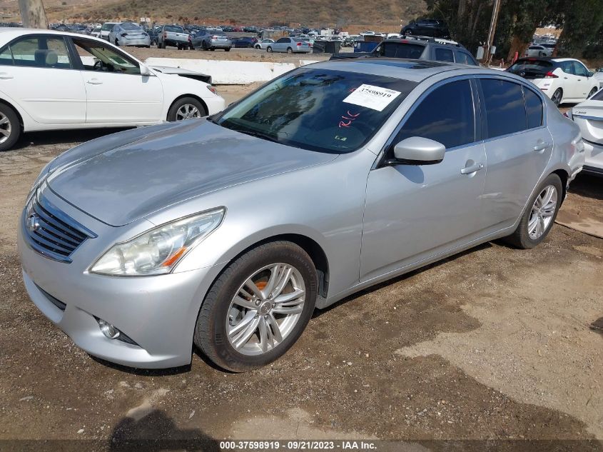 2013 INFINITI G37 JOURNEY JN1CV6AP2DM714999