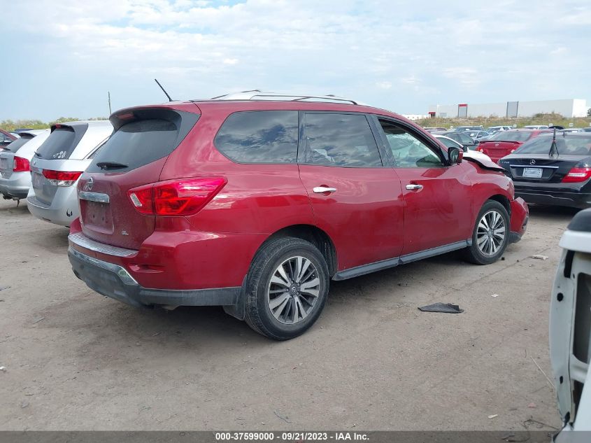 2017 NISSAN PATHFINDER S/SV/SL/PLATINUM - 5N1DR2MN2HC620380