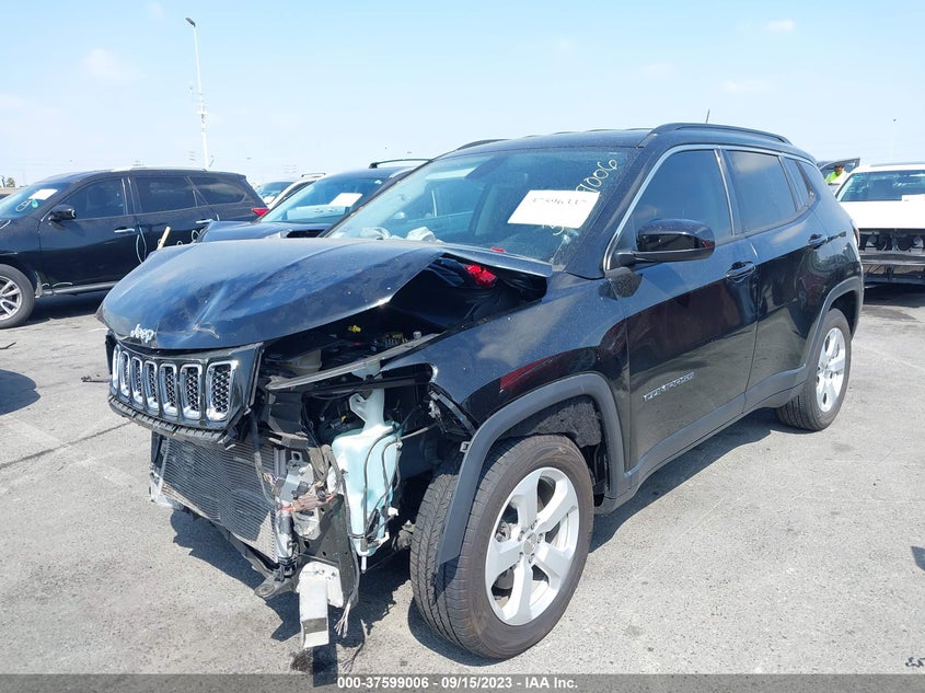 VIN 3C4NJCBB1MT505038 2021 JEEP COMPASS LATITUDE