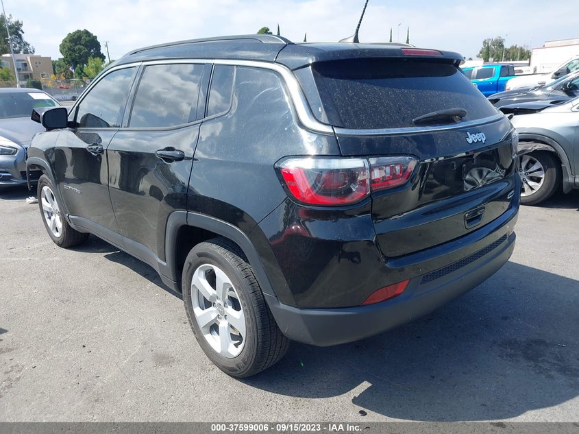 VIN 3C4NJCBB1MT505038 2021 JEEP COMPASS LATITUDE