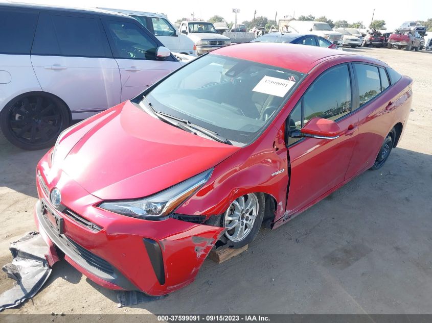 JTDKARFU6K3091863 Toyota Prius L ECO/LE/XLE/LIMITED 2