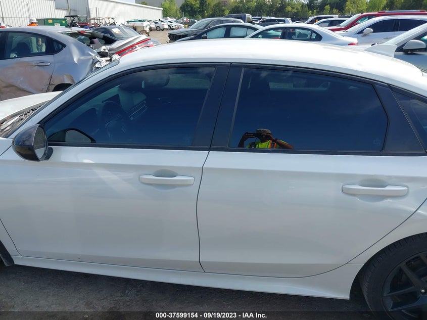 VIN 2HGFE2F57NH601100 2022 HONDA CIVIC SEDAN SPORT