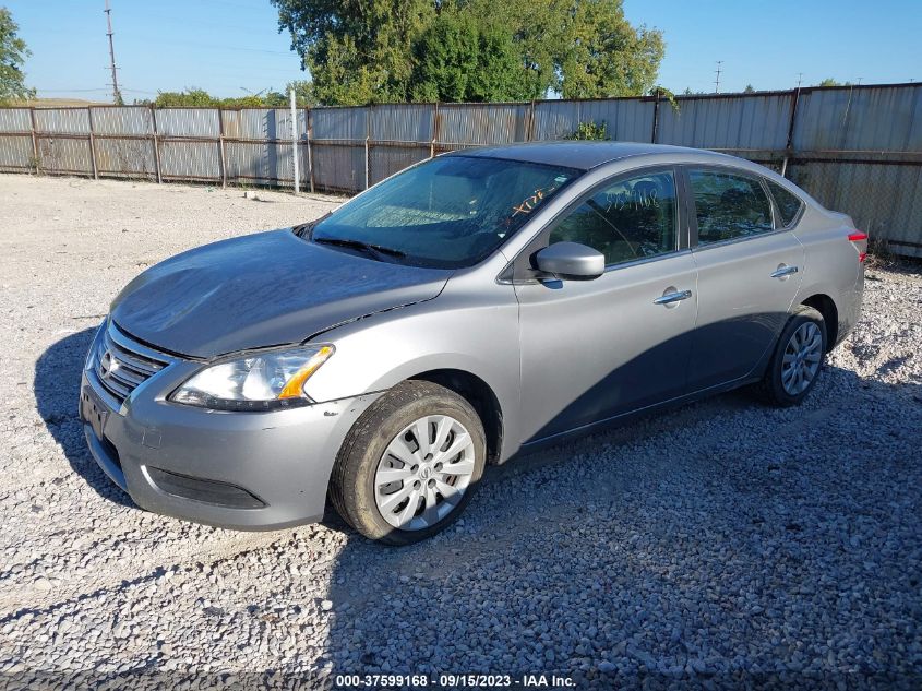 2014 NISSAN SENTRA S/FE+ S/SV/FE+ SV/SR/SL - 3N1AB7AP7EL676798