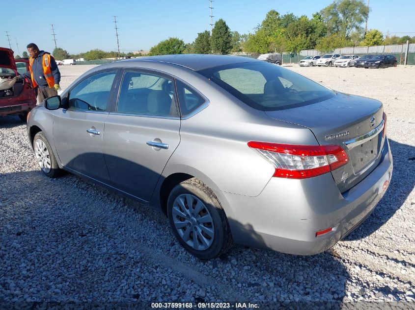 2014 NISSAN SENTRA S/FE+ S/SV/FE+ SV/SR/SL - 3N1AB7AP7EL676798