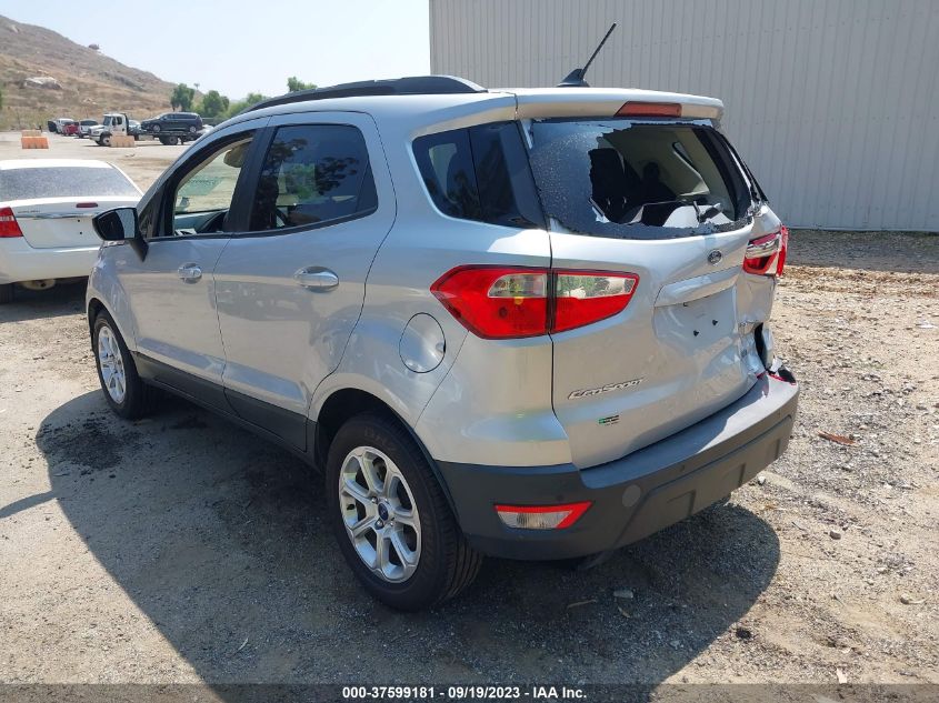 2020 FORD ECOSPORT SE - MAJ3S2GEXLC357537