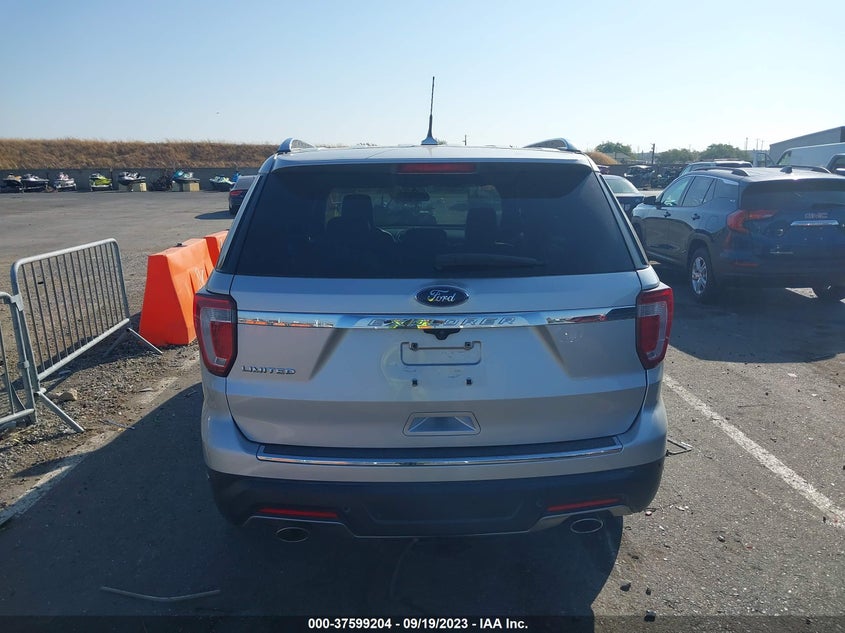 VIN 1FM5K7F8XJGA37941 2018 FORD EXPLORER LIMITED