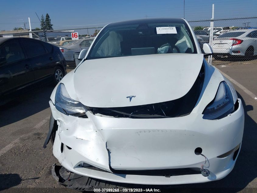 2022 TESLA MODEL Y - 7SAYGDEE9NF353990