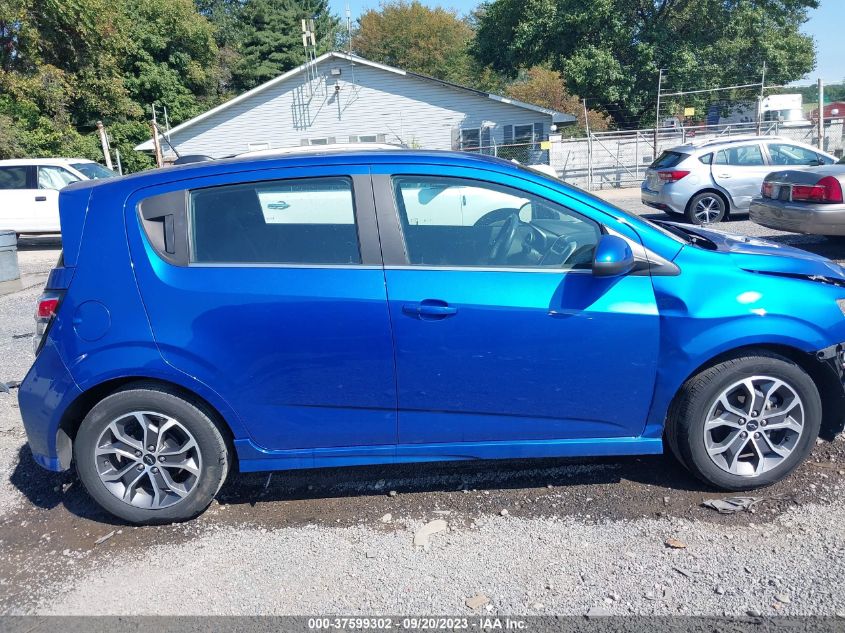 2020 CHEVROLET SONIC LT - 1G1JD6SB9L4139866