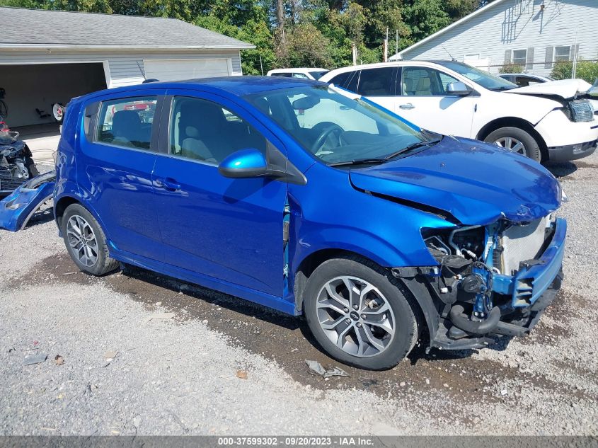 2020 CHEVROLET SONIC LT - 1G1JD6SB9L4139866