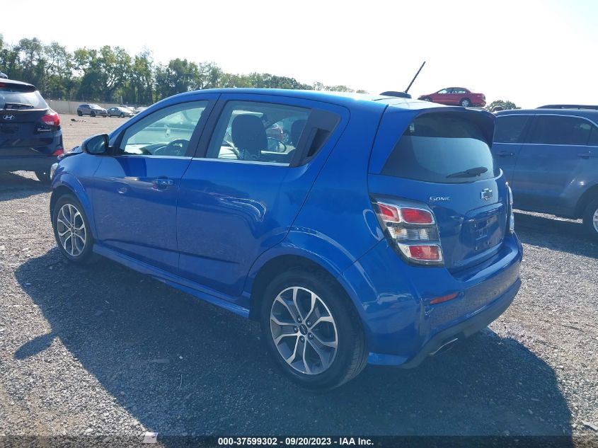 2020 CHEVROLET SONIC LT - 1G1JD6SB9L4139866
