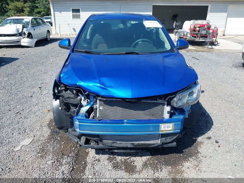 2020 CHEVROLET SONIC LT - 1G1JD6SB9L4139866