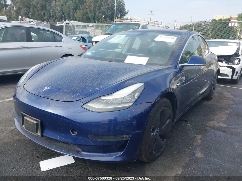 VIN 5YJ3E1EB6JF130401 2018 TESLA MODEL 3
