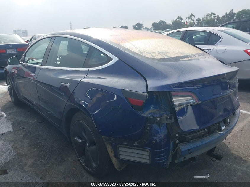 VIN 5YJ3E1EB6JF130401 2018 TESLA MODEL 3