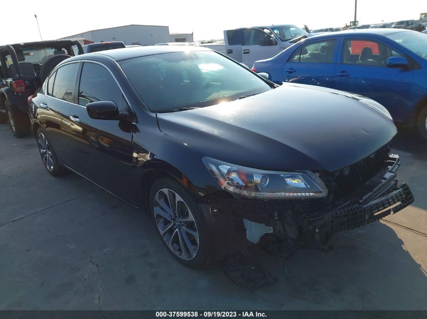 2015 HONDA ACCORD SEDAN SPORT - 1HGCR2F52FA221251