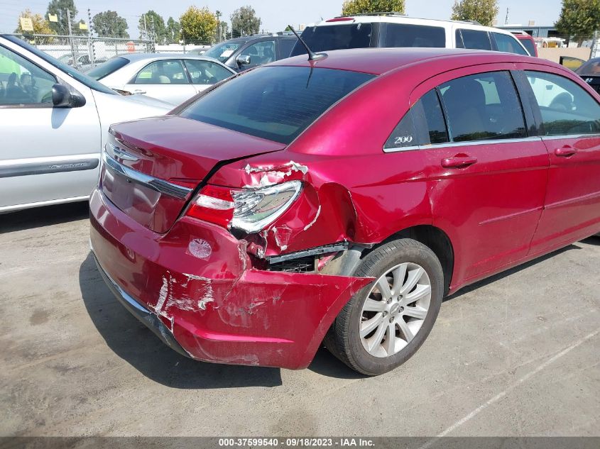 2013 CHRYSLER 200 TOURING - 1C3CCBBB1DN588597