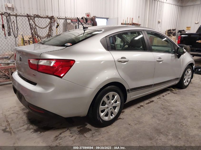 2014 KIA RIO LX - KNADM4A32E6416655