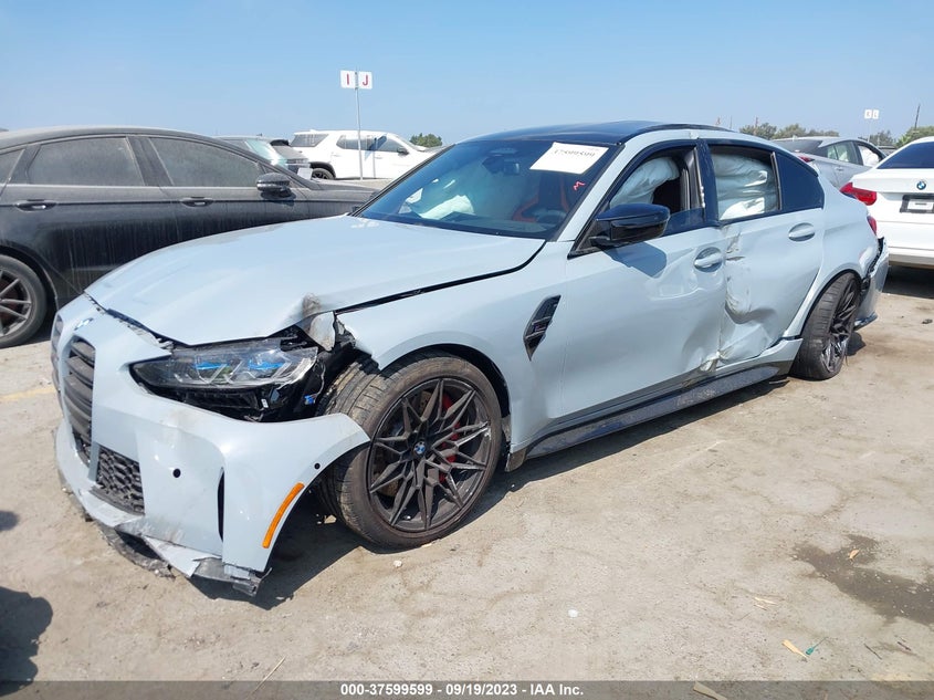 VIN WBS43AY00PFP98566 2023 BMW M3 COMPETITION XDRIVE