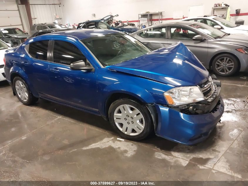 2014 DODGE AVENGER SE - 1C3CDZAB6EN113732