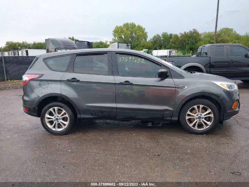 2017 FORD ESCAPE S - 1FMCU0F77HUB36468