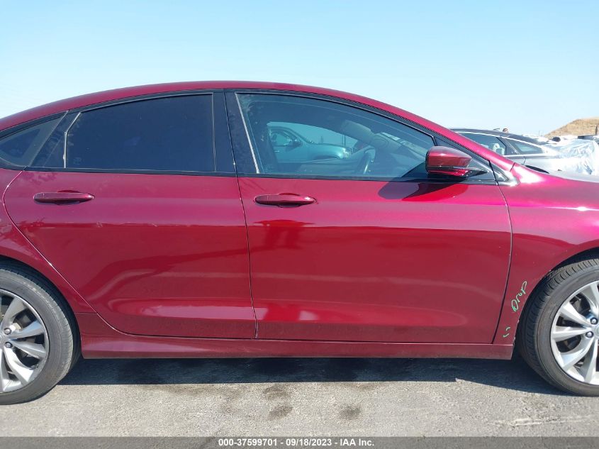 2016 CHRYSLER 200 S - 1C3CCCBB4GN151428