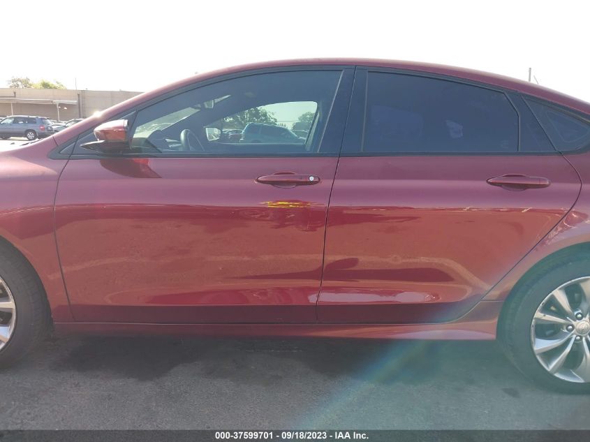 2016 CHRYSLER 200 S - 1C3CCCBB4GN151428