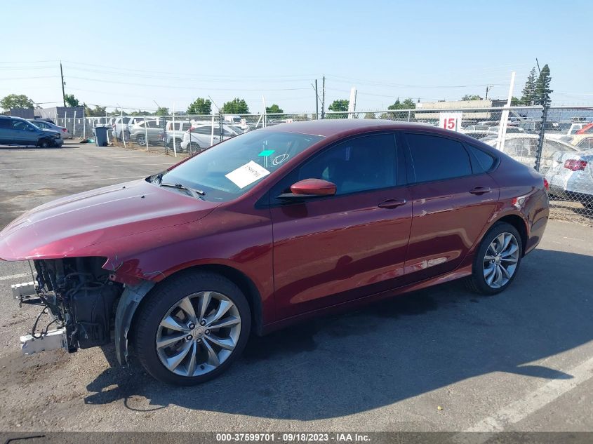 2016 CHRYSLER 200 S - 1C3CCCBB4GN151428