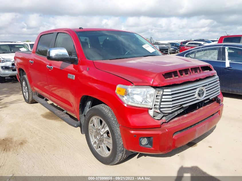 2016 TOYOTA TUNDRA 4WD TRUCK PLATINUM/1794 - 5TFAW5F10GX494605