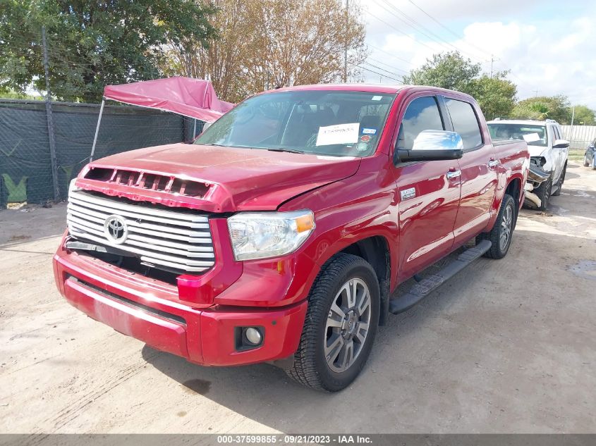 2016 TOYOTA TUNDRA 4WD TRUCK PLATINUM/1794 5TFAW5F10GX494605